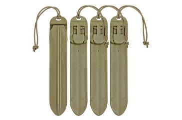 Image of Vanquest Gear 5in MOLLE STICKS STIX 4 Pack, Coyote Tan, Small 99MS5X4-CT