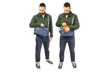 Image of Vanquest Gear Carbide Convertible Sling Backpack, 8 Liters, Shadow Gray, 815108SGRY