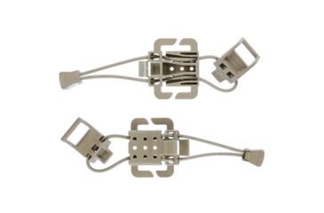 Image of Vanquest Gear Elasto Gear Locks, 2 Pack, Coyote Tan, Small 90ELAS02-CT