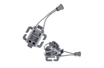 Image of Vanquest Gear Elasto Gear Locks, 2 Pack, Wolf Gray, Small 90ELAS02-WG