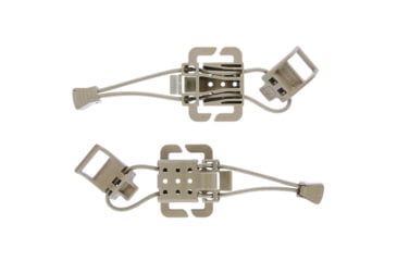 Image of Vanquest Gear Elasto Gear Locks, 2 Pack, Coyote Tan, Small, 90ELAS02-CT