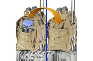 Image of Vanquest Gear ENVOY 3.0 Messenger Bag, Coyote Tan, Large 650340CT