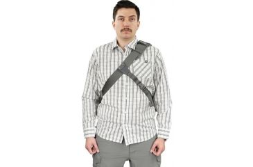 Image of Vanquest Gear ENVOY 3.0 Messenger Bag, Wolf Gray, Large 650340WG