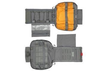 Image of Vanquest Gear FATPack Gen-2 First Aid Trauma Pack,7x10, Wolf Gray, Medium 081271WG