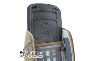 Image of Vanquest Gear Ibex 35 Backpack, Coyote Tan, Large, 772135CT