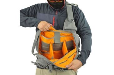 Image of Vanquest Gear JAVELIN 2.0 VSlinger Left-Shoulder-Carry Slingpack, Wolf Gray, Large 760277WG