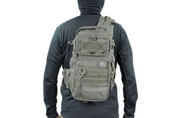 Image of Vanquest Gear JAVELIN 2.0 VSlinger Right-Shoulder-Carry Slingpack, Wolf Gray, Large 760288WG
