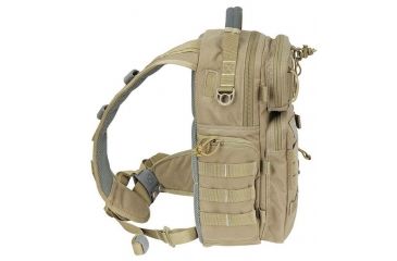 Image of Vanquest Gear JAVELIN 3.0 VSlinger Left-Shoulder-Carry Slingpack, Coyote Tan, Large 760377CT