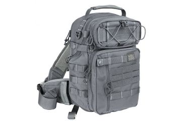 Image of Vanquest Gear JAVELIN 3.0 VSlinger Right-Shoulder-Carry Slingpack, Wolf Gray, Large 760388WG