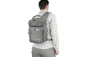 Image of Vanquest Gear JAVELIN 3.0 VSlinger Right-Shoulder-Carry Slingpack, Wolf Gray, Large 760388WG