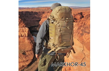 Image of Vanquest Gear Markhor 45 Backpacking Pack, Coyote Tan, Oversized, 773145CT