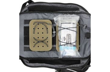 Image of Vanquest Gear MOHL-WEB Hook &amp; Loop Panel, Elastic Cord, Coyote Tan, Small 017701