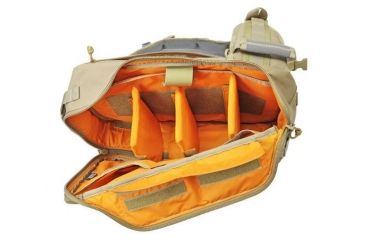 Image of Vanquest Gear PILUM VSlinger Left-Shoulder-Carry Slingpack, Coyote Tan, Large 761277CT
