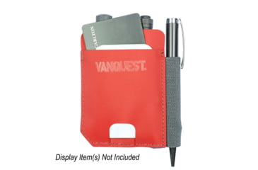 Image of Vanquest Gear Pocket Quiver 3X4 Wallet/Organizer, Red, 4.25x3.25, 013POQU34RD