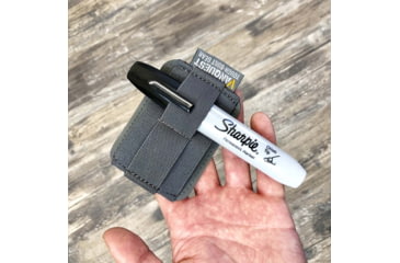 Image of Vanquest Gear Sticky Panel, Wolf Gray, 2x3, 012STPA23