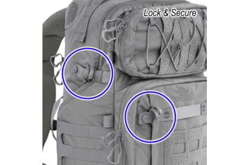 Image of Vanquest Gear Trident-32 Gen-3 Backpack, Wolf Gray, Large, 770332WG