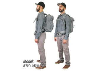 Image of Vanquest Gear Trident-32 Gen-3 Backpack, Wolf Gray, Large, 770332WG