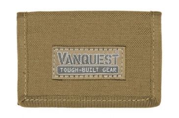 Image of Vanquest Gear VAULT 2.0 RFID-Blocking Wallet, Coyote Tan, Small 030205CT