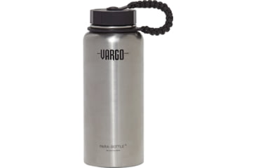 Image of Vargo Para-Bottle Vacuum, 3.6in X 3.6in X 9in, Food Grade SS, 15Oz, 32 Oz Capacity, T-460