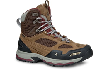 Image of Vasque Breeze AT GTX Hiking Shoes - Womens, Dark Earth/Rum Rasin, 9 US, Wide, 07031W 090