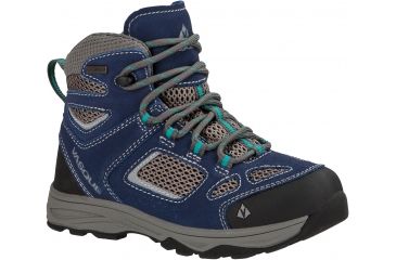 Image of Vasque Breeze III UltraDry Hiking Boot - Kid's-Crown Blue/Columbia-13 Kid