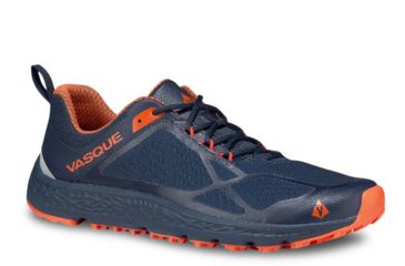 Image of Vasque Velocity AT Hiking Shoes - Men's, Dress Blues/Flame, Medium, 12, 07648M-120