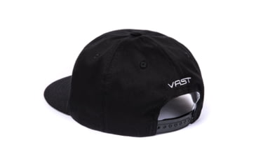 Image of Vast Big V Snapback Hat, One Size B3279-Black