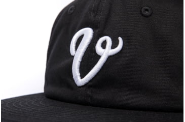Image of Vast Big V Snapback Hat, One Size B3279-Black