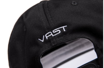 Image of Vast Big V Snapback Hat, One Size B3279-Black