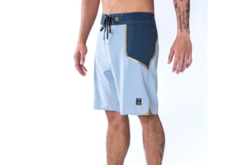 Image of Vast Cool Breeze Men's Boardshort, Navy/Light Blue, B616-107