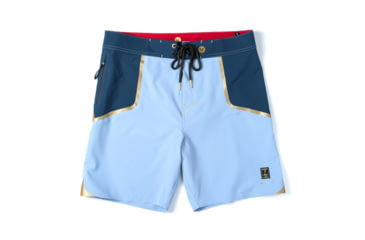 Image of Vast Cool Breeze Men's Boardshort, Navy/Light Blue, B616-107