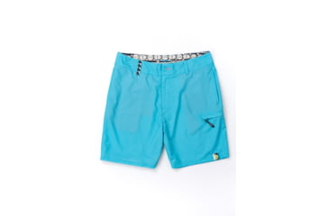 Image of Vast Linen Mondos Men's Boardshort, Aqua, B3247-Aqua