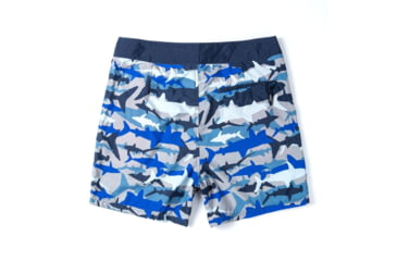 Image of Vast Shark Camo Print Men's Boardshort, Navy, B631-123