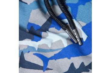 Image of Vast Shark Camo Print Men's Boardshort, Navy, B631-123