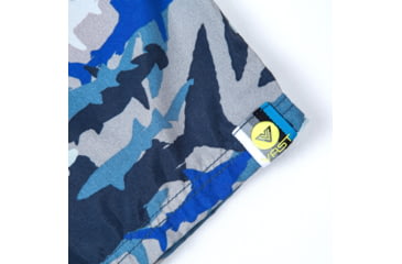 Image of Vast Shark Camo Print Men's Boardshort, Navy, B631-123