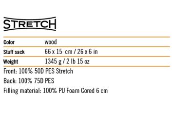 Image of Vaude Deluxe - Stretch - 78X26X2.36 Matress, Wood 723930