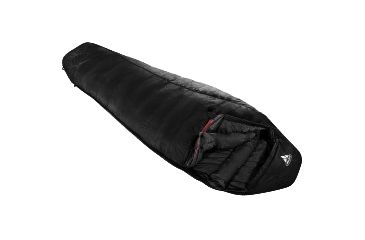 Image of Vaude Kiowa 300 Ul - Right Sleeping Bag, Black 724071