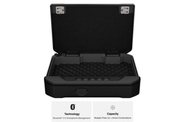 Image of Vaultek Safe Compact Bluetooth 2.0 Smart Safe, 20 Series, Black, VS20-BK