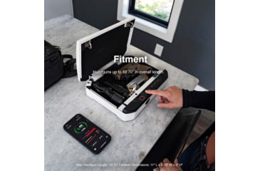 Image of Vaultek Safe Compact Bluetooth 2.0 Smart Safe, 20 Series, Black, VS20-BK