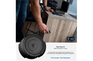 Image of Vaultek Safe Compact Bluetooth 2.0 Smart Safe, 20 Series, Black, VS20-BK