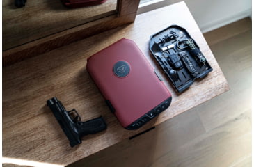 Image of Vaultek Safe Lifepod 2.0 Dark Red, Red, VLP20-DR