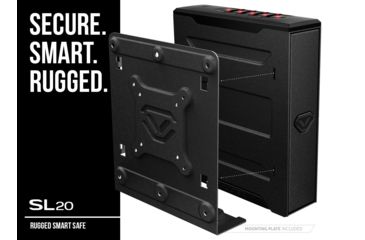Image of Vaultek Safe SL20 Slider Bluetooth Pistol Vault, Black, SL20-BK