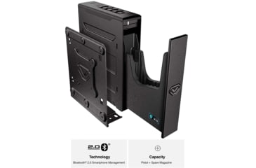 Image of Vaultek Safe SR20 Bluetooth 2.0 Slider Safe, Black, SR20-BK
