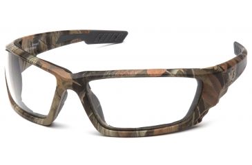 Image of Venture Gear Brevard Safety Glasses - Clear Anti-Fog Lens, Cammo Frame, VGCM1010DT