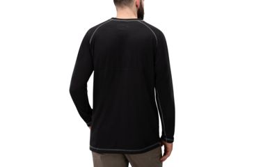Image of Vertx Action Weaponguard Henley - Mens, Black, Large, F1 VTX1460 BK LARGE