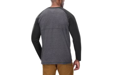 Image of Vertx Action Weaponguard Henley - Mens, Heather Charcoal/Black, Large, F1 VTX1460 HCH/BK LARGE
