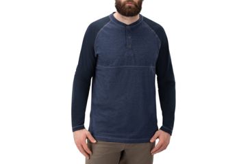 Image of Vertx Action Weaponguard Henley - Mens, Heather Indigo/Indigo, Large, F1 VTX1460 HIN/IN LARGE