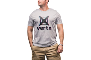 Image of Vertx Anaglyph Tee T-Shirt - Men's, Grey, 2XL, F1 VTX9038 NA 2XL