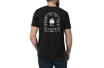 Image of Vertx Burn It Graphic Tee T-Shirt - Mens, Vintage Black, Large, F1 VTXS0003 VBK LARGE