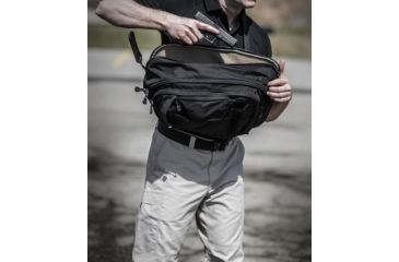 Image of Vertx EDC Commuter Sling Slim Line Single Sling Pack, Black VTX5010BK